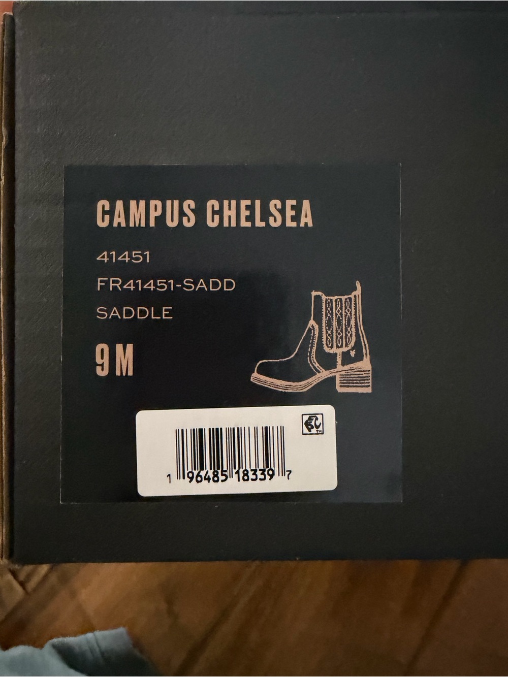 Frye campus Chelsea saddle brown leather boots - Picture 8 of 12